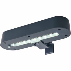 Näve LED-Solarleuchte 2er Set Grau