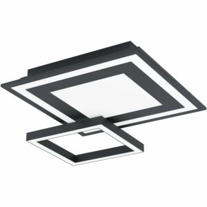 Eglo LED-Deckenleuchte Zigbee Savatarila-Z Eckig Weiß Schwarz 2