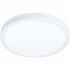 Eglo LED-Aufbauleuchte Zigbee Fueva-Z Rund Weiß 19