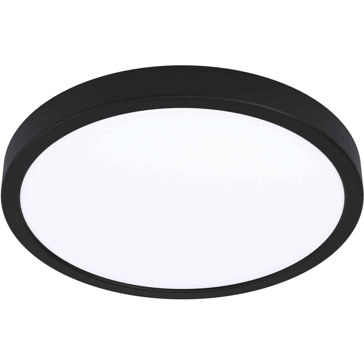 Eglo LED-Aufbauleuchte Zigbee Fueva-Z Rund Weiß Schwarz 19