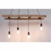 Globo Pendelleuchte Irmgard Holz Natur
