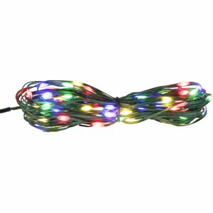 Globo LED-Lichterkette Gabri Dunkelgrün 200-flammig mit RGB Farbwechsler 19