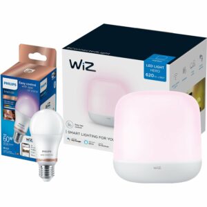 WiZ Tischleuchte Hero inkl. Philips E27 LED-Lampe
