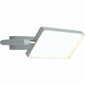 Luce Design LED-Wandleuchte Book 1-flammig Weiß 15 cm x 22